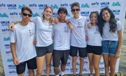 six lycéens d’Évariste de Parny aux Jeux Internationaux de la Jeunesse à Pau 