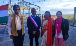 Saint-Paul célèbre le 75eme anniversaire de l'indépendance de l'Inde