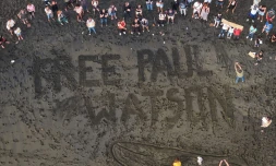 Étang-Salé : un rassemblement silencieux pour réclamer la libération de Paul Watson