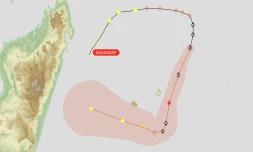 Tempête Eleanor : un système qui tourne en rond... poussé par les alizés [?]
