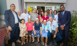 Marie Damour fête ses 100 ans à saint-andré
