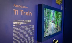 Exposition aventure ti train lontan archives départementales