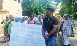 mayotte manifestation à Sada