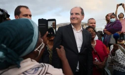 saint-pierre visite terre sainte jean castex campagne présidentielle 2022 emmanuel macron