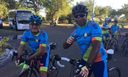 Les salariés d?EDF à la Réunion se mobilisaient ce week-end des samedi 9 et dimanche 10 décembre 2017 pour la 31ème édition du Téléthon