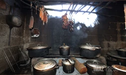 cuisine au feu de bois 