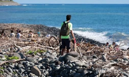 ramassage déchets après le cyclone 