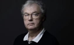 Le producteur Dominique Besnehard,le 1er décembre 2024 à Paris ( AFP / JOEL SAGET )