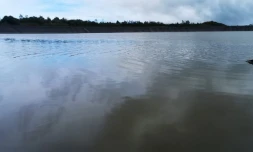 Le Tampon : la retenue collinaire des Herbes blanches bien remplie