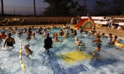 Saint-Paul : 343 participants ont été à la piscine nocturne 
