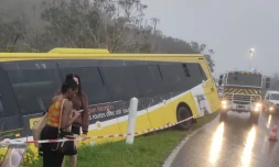 Accident Car jaune