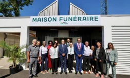 Le Département : inauguration d'une nouvelle chambre funéraire pour les veillées mortuaires