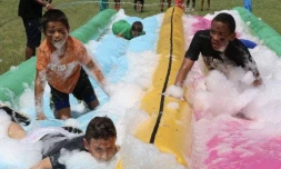 Tropica'Kids : une course avec de l'eau, de la boue et des obstacles pour les marmailles