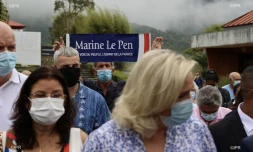marine le pen plaine des palmistes
