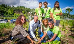 Plan 1 million d’arbres : 5000 plants au cœur des sites de la SAPHIR