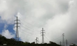 Une ligne à haute tension