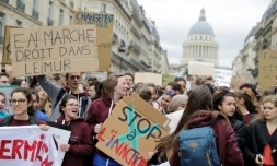 Manifestation des jeunes pour le climat, le 15 mars 2019 à Paris