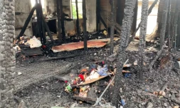 Famille Cendier, incendie, maison, appel à la solidarité, Hermitage