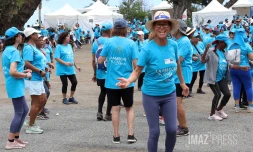 Saint-Denis a organisé la marche bleue