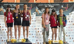 Escalade : les athlètes réunionnais décrochent deux médailles de bronze aux Championnats de France de difficulté jeunes