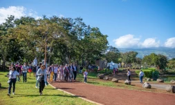 parc boisé au port inauguration