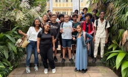 Saint-Denis : le collège Jules Reydellet compte sur vos votes pour faire gagner leur podcast à un concours international