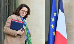 La ministre des Sports, Marina Ferrari, à l'Elysée, le 11 février 2026. (HENRIQUE CAMPOS / HANS LUCAS / AFP)