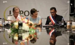 Dimanche 17 mars - Annick Girardin en visite à la Réunion