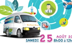 Affiche bus santé mouv 