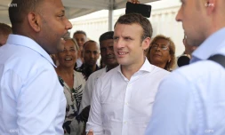 thierry Robert et Emmanuel Macron