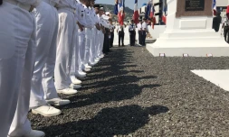 Commémoration morts pour la France cimetière des volontaires
