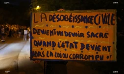 manifestation anti couvre-feu saint-gilles