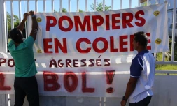 Pompiers du Port en grève
