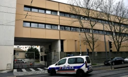 L'hôtel de police de Montpellier, où quatre personnes suspectées de préparer un attentat avaient été interrogées, le 11 février 2017