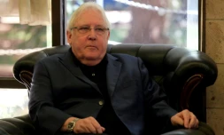 Martin Griffiths, l'envoyé spécial des Nations Unies sur le Yémen, à Sanaa, le 16 septembre 2018