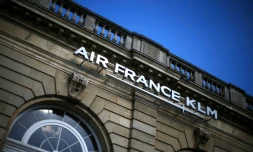 Le siège du groupe Air France-KLM, le 9 octobre 2015 à Paris