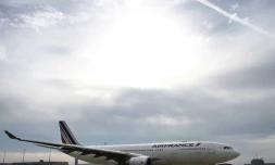 Un appareil de la compagnie Air France, le 12 octobre 2015 à l'aéroport de Roissy