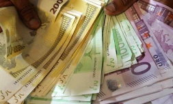 Banque  liasse de billets