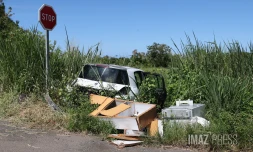 pollution bord de route