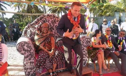 Didier Robert aux Comores 