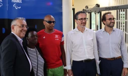 La Région Réunion en visite au CREPS de Saint-Denis