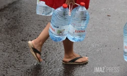 distribution eau potable aprés le passage de Belal 