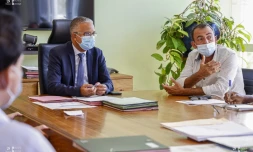 rencontre département cyrille melchior frédéric vienne chambre d'agriculture aides cyclone batsirai