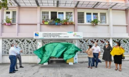 Saint-Denis: inauguration des nouveaux locaux de la Mission locale nord aux Camélias