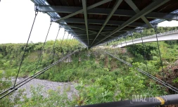 Pont suspendu, Sainte-Rose