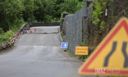 Route de Salazie fermée à la circulation, purge route de salazie
