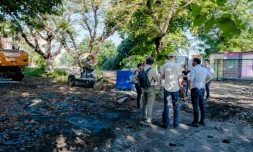 Saint-Paul : fouilles de l’INRAP terminées sur le site de l’ancienne école maternelle