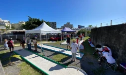Saint-Denis : un mini-golf inauguré dans le quartier des Camélias