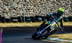 Le Portois Raphäel Payet au Championnat de France de Supermotard