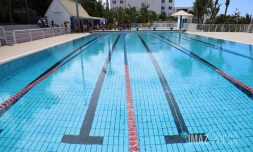 inauguration de la piscine du moufia 